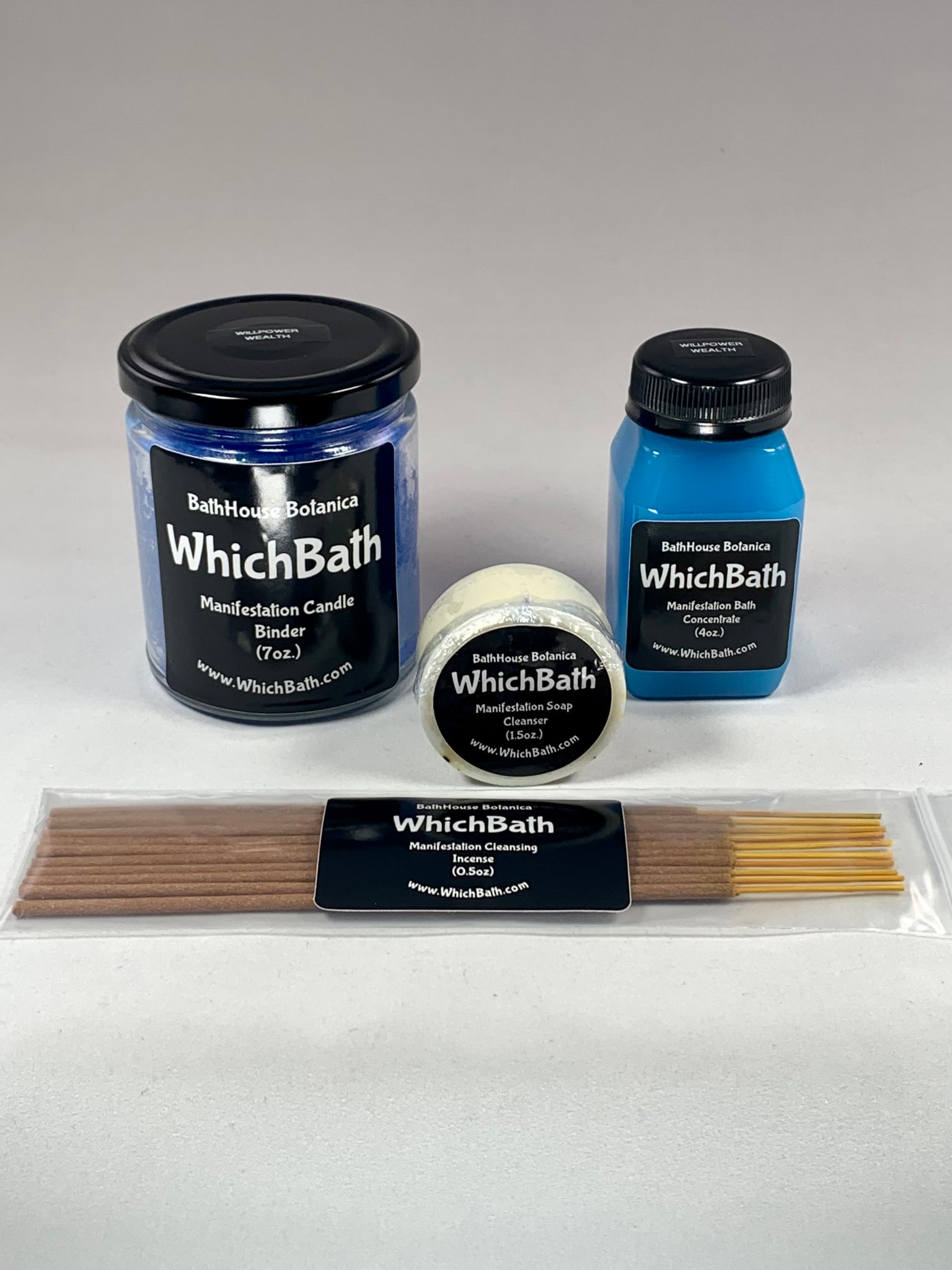 WITCHBATH WILLPOWER WEALTH (Blue Binding Bundle)